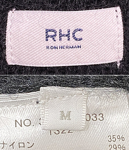 美品 Ron Herman カーディガン RHC モヘヤ ブラック 3820800033 メンズ SIZE M ロンハーマン