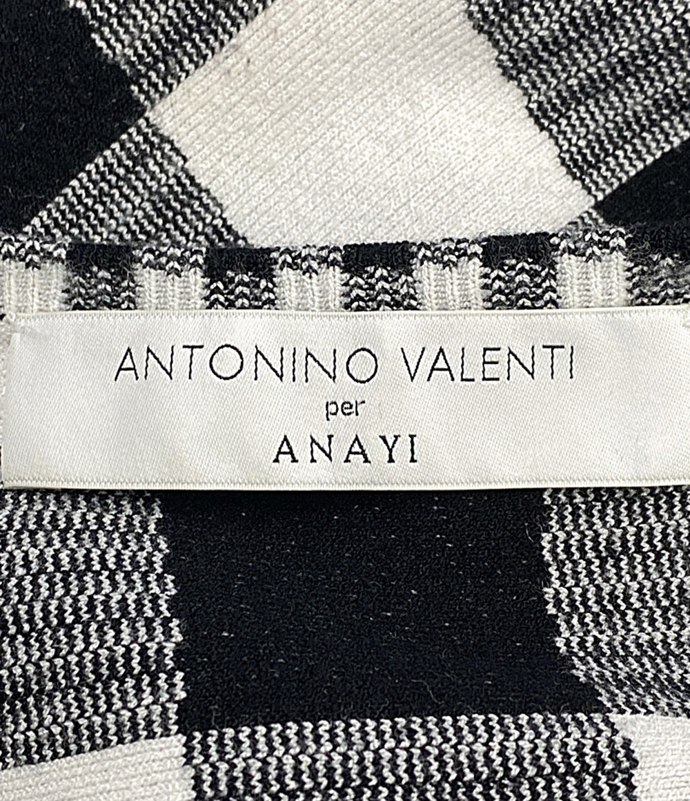 ANTONINO VALENTI per ANAYI アントニーノヴァレンティペルアナイ ノースリーブワンピース 112228-29-030-98-380 レディース SIZE 38