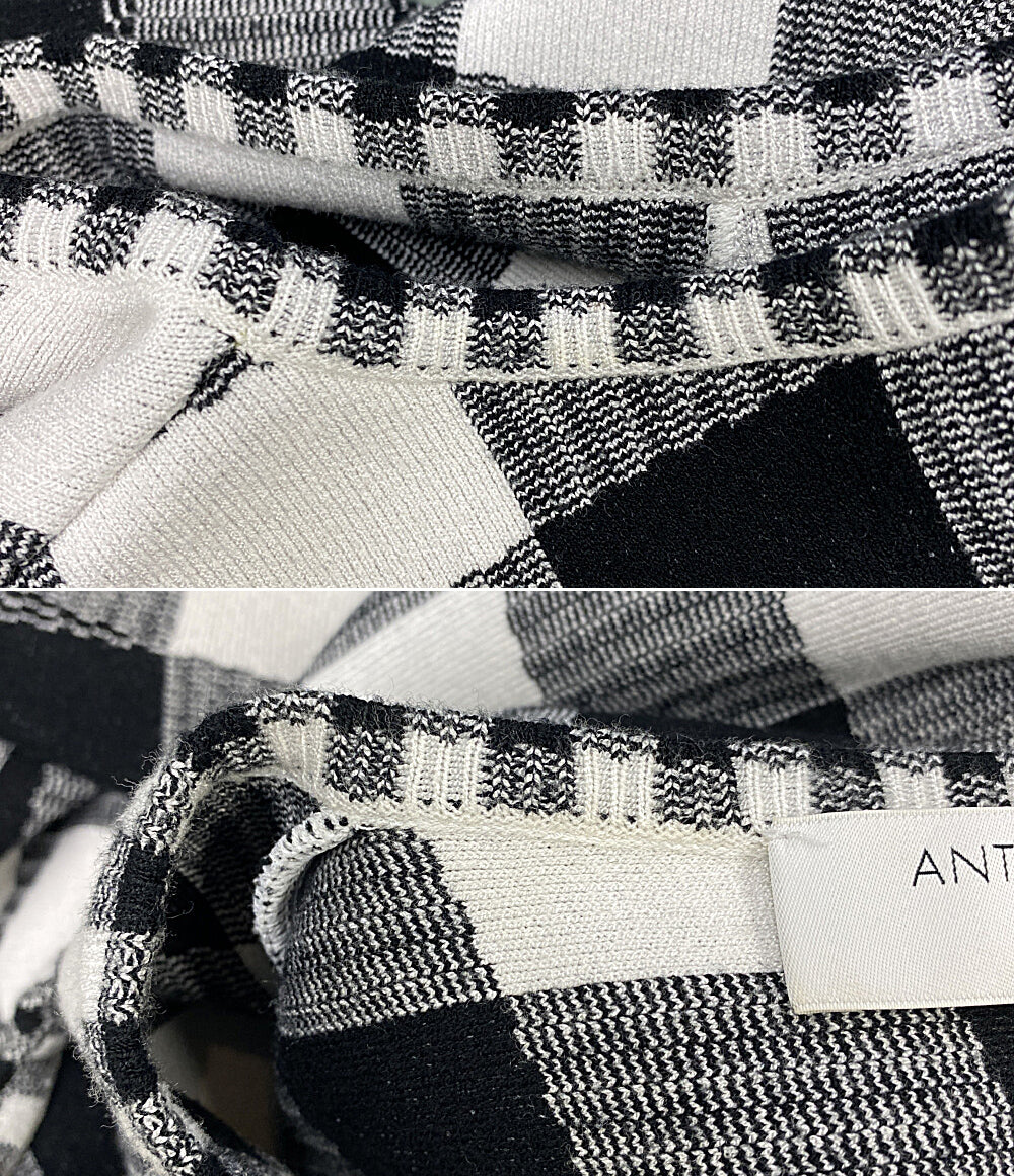 ANTONINO VALENTI per ANAYI アントニーノヴァレンティペルアナイ ノースリーブワンピース 112228-29-030-98-380 レディース SIZE 38