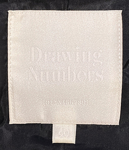 Drawing Numbers ドローイング ナンバーズ テーラードジャケット GGZ1041107A0004 レディース SIZE 40