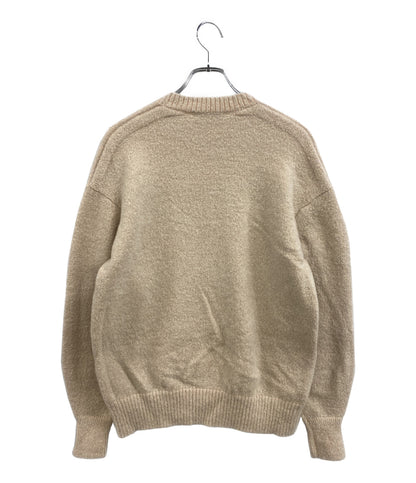 美品 Drawer ニット アイボリー クルーネック 6513-199-1109 レディース SIZE - ドゥロワー