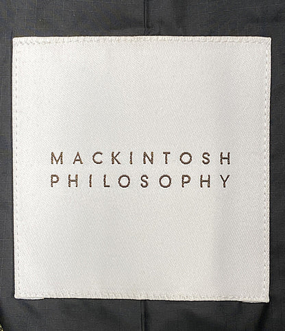 美品 MACKINTOSH PHILOSOPHY ステンカラーコート カーキ H1C14-118-76 メンズ SIZE 38 マッキントッシュフィロソフィー