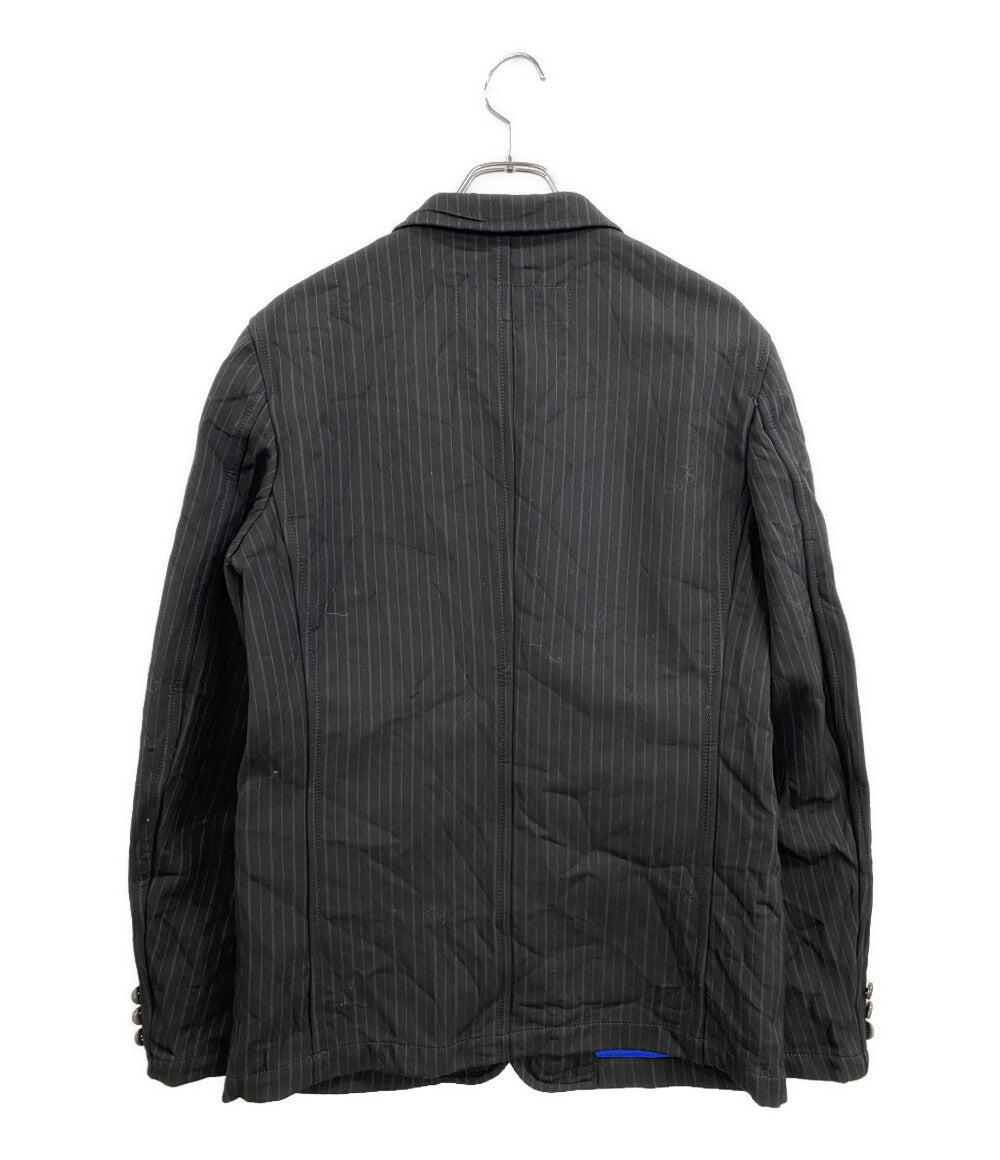 COMME des GARCONS HOMME テーラードジャケット ウールストライプ HP-J012 メンズ SIZE S コムデギャルソンオム