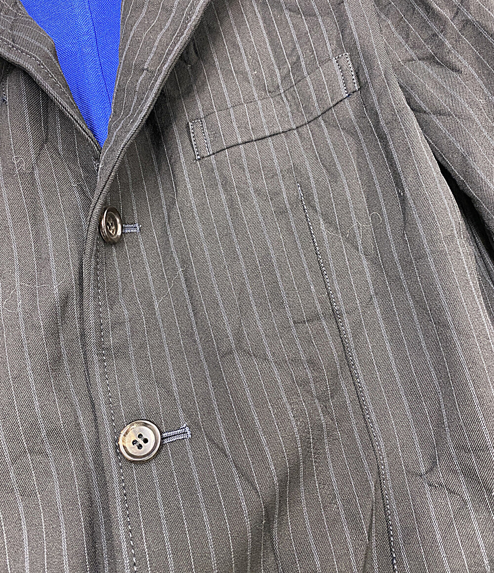 COMME des GARCONS HOMME テーラードジャケット ウールストライプ HP-J012 メンズ SIZE S コムデギャルソンオム