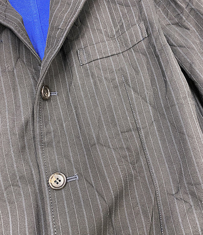 COMME des GARCONS HOMME テーラードジャケット ウールストライプ HP-J012 メンズ SIZE S コムデギャルソンオム