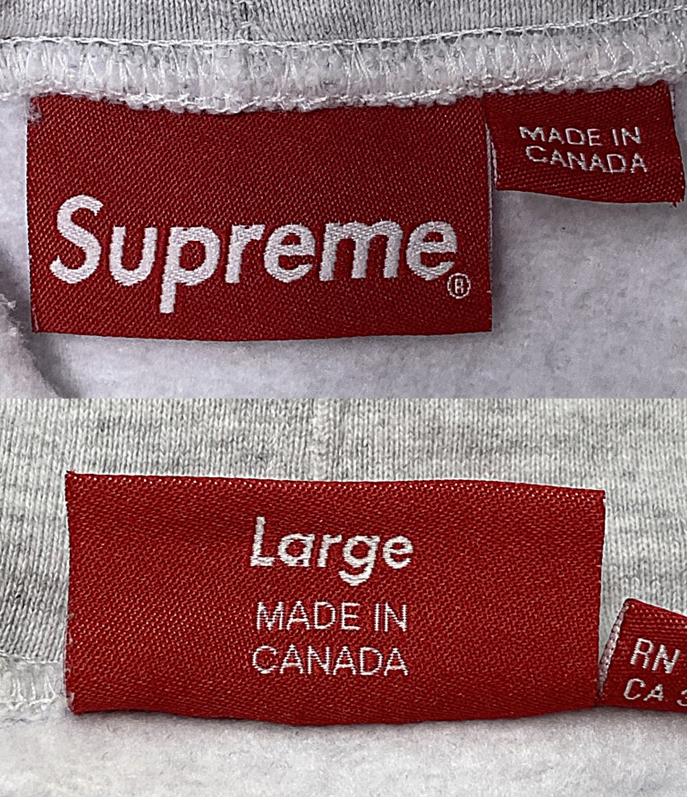 Supreme パーカー tag hooded swatshirt メンズ SIZE L シュプリーム