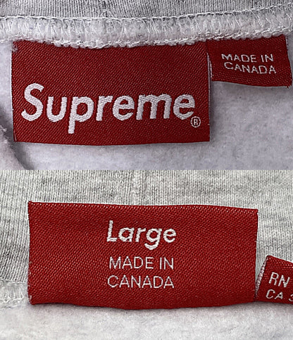 Supreme パーカー tag hooded swatshirt メンズ SIZE L シュプリーム