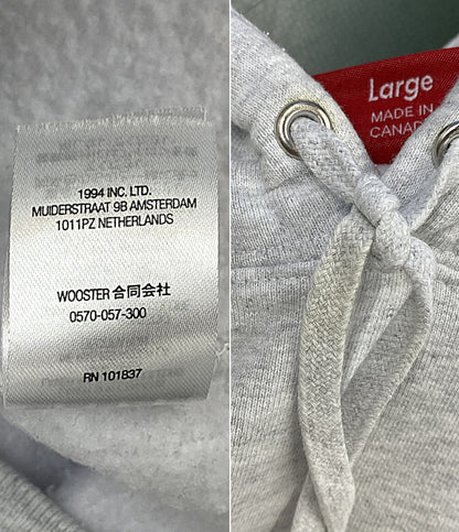 Supreme パーカー tag hooded swatshirt メンズ SIZE L シュプリーム