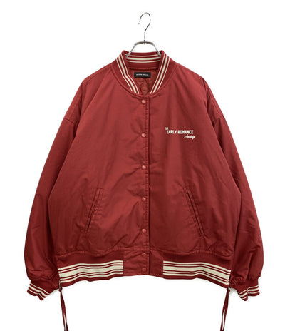 MAISON SPECIAL ブルゾン レッド Oxford Fabric Blouson 21242215308 レディース SIZE F メゾンスペシャル