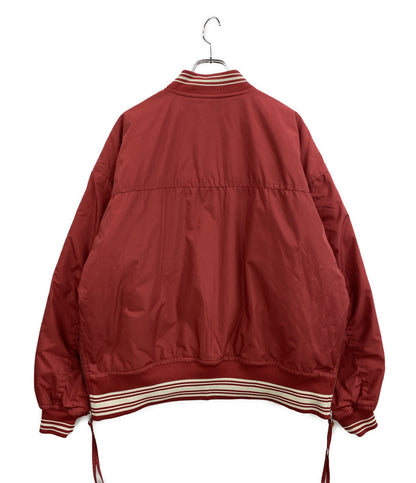 MAISON SPECIAL ブルゾン レッド Oxford Fabric Blouson 21242215308 レディース SIZE F メゾンスペシャル