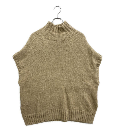 美品 ebure ベスト カシミヤ混 ラメニット 23AW 3810800301 レディース SIZE - エブール