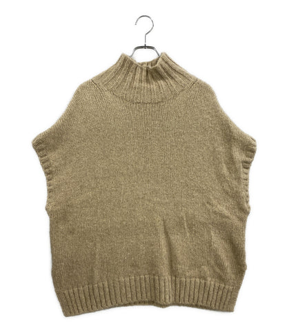 美品 ebure ベスト カシミヤ混 ラメニット 23AW 3810800301 レディース SIZE - エブール