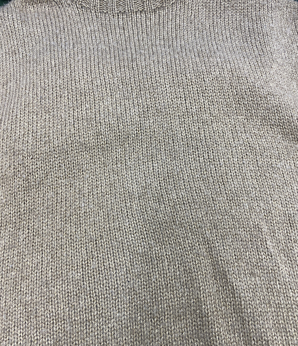 美品 ebure ベスト カシミヤ混 ラメニット 23AW 3810800301 レディース SIZE - エブール