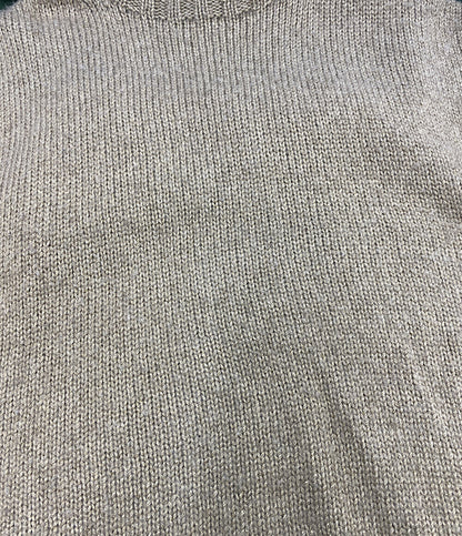 美品 ebure ベスト カシミヤ混 ラメニット 23AW 3810800301 レディース SIZE - エブール