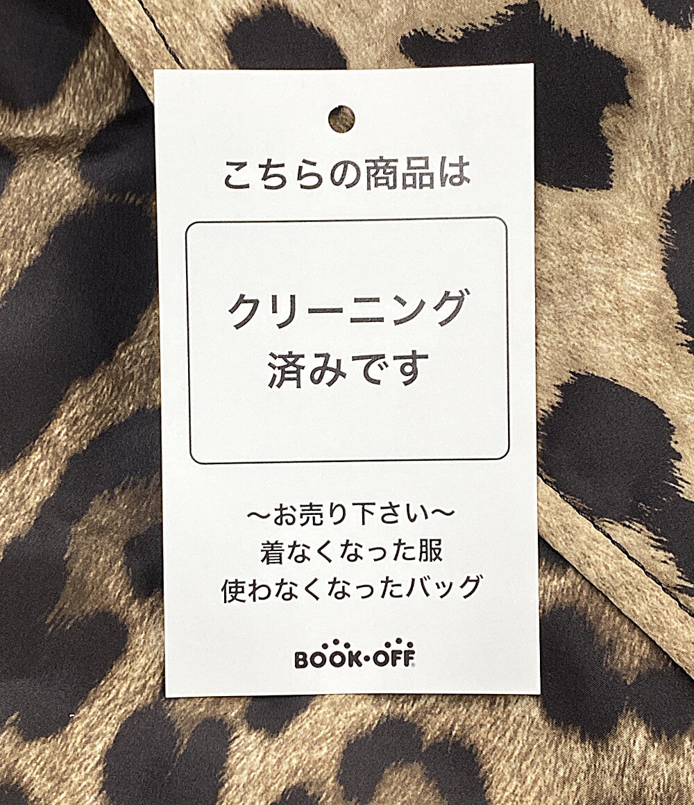 美品 DOLCE & GABBANA コート レオパード F0S99T レディース SIZE 36 ドルチェアンドガッバーナ