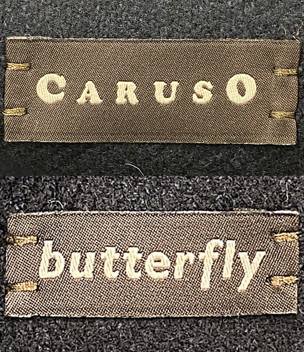 CARUSO テーラードジャケット butturfly ネイビー 3122-343-1034 メンズ SIZE - カルーソー
