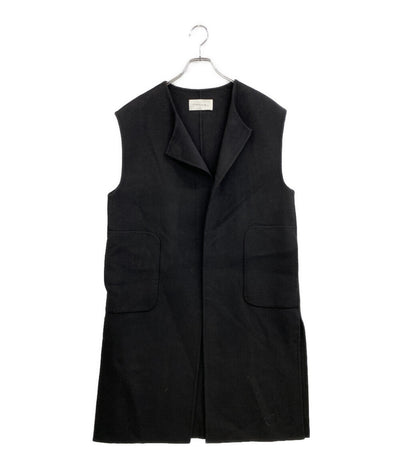 Na.e ナエ ベスト Handmade ウールジレ ブラック レディース SIZE -