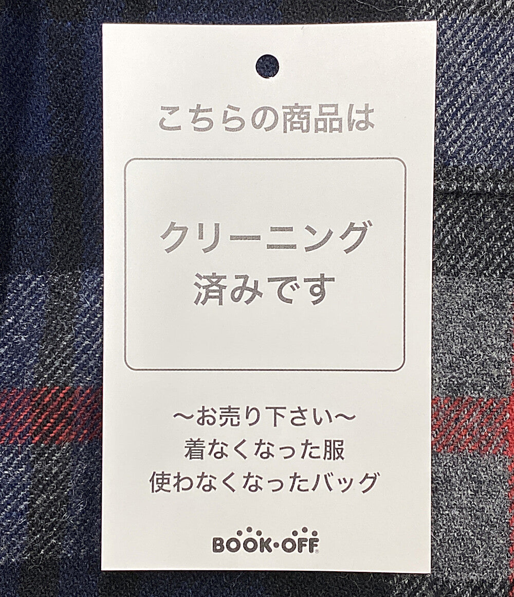 WOOLRICH 長袖シャツ プレイドオーバーシャツ ミディアムウェイト WROS0008 メンズ SIZE L ウールリッチ