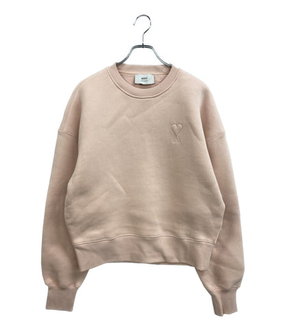 美品 AMI Alexandre Mattiussi アミアレクサンドルマテュッシ スウェット 刺繍エンボス メンズ SIZE S