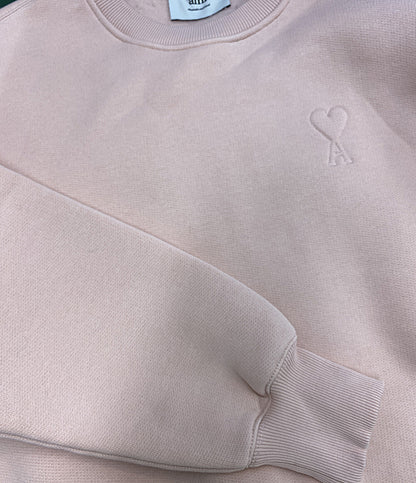 美品 AMI Alexandre Mattiussi アミアレクサンドルマテュッシ スウェット 刺繍エンボス メンズ SIZE S