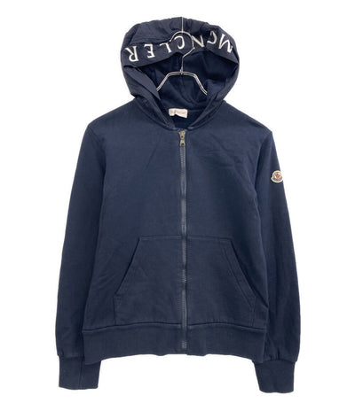 MONCLER パーカー Boys Navy Logo- H29548G00036 809B3 レディース SIZE 14A モンクレール