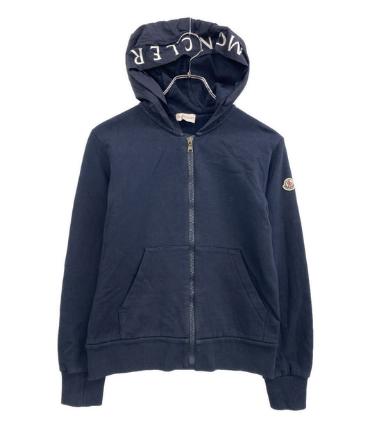 MONCLER パーカー Boys Navy Logo- H29548G00036 809B3 レディース SIZE 14A モンクレール