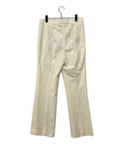 ESCADA パンツ ストレッチセンターライン アイボリー レディース SIZE 40 エスカーダ