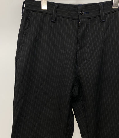 COMME des GARCONS HOMME パンツ ウールストライプ HP-P-009 メンズ SIZE S コムデギャルソンオム