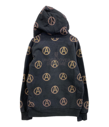Supreme パーカー ×UNDERCOVER ロゴ総柄 ブラック RN101837 メンズ SIZE L シュプリーム