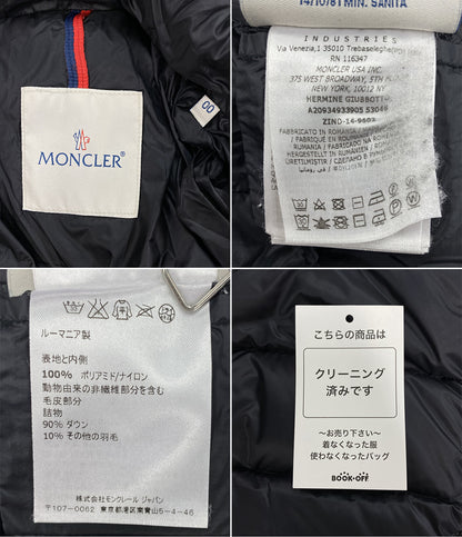 MONCLER ダウンコート フード付 HERMINE レディース SIZE 00 モンクレール