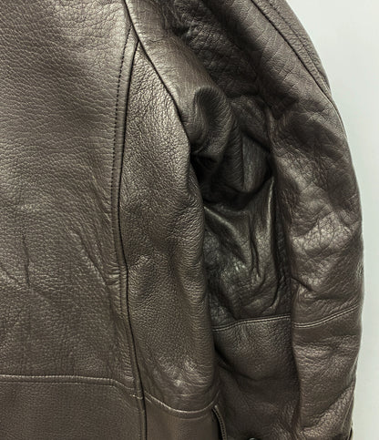 COMOLI シープグレイレザーコート 23AW メンズ SIZE 3 コモリ