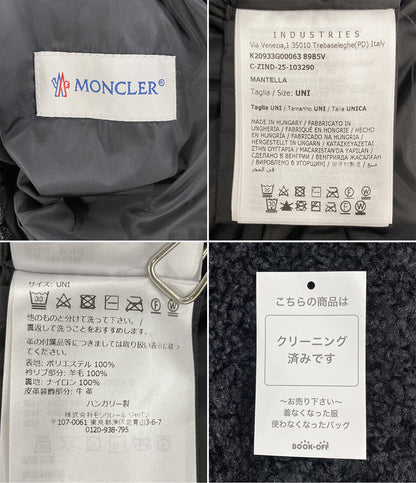 MONCLER ボアポンチョ EVEREST 41310 50 68950 メンズ SIZE UNI モンクレール
