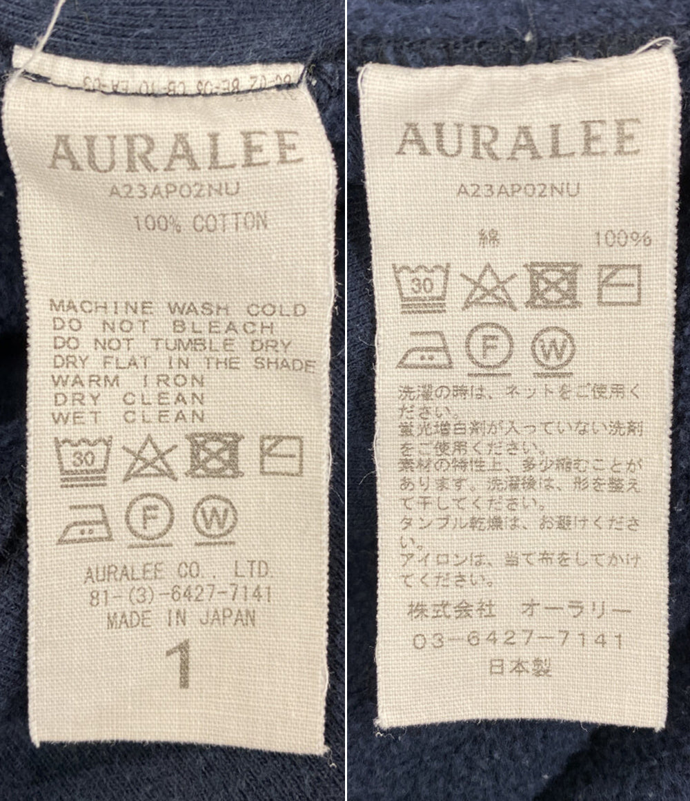 AURALEE スウェット ネイビー A23AP02NU レディース SIZE 1 オーラリー