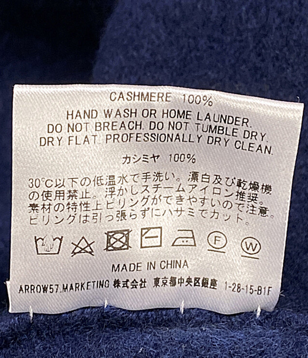 ARROW57 アローゴーナナ パーカー 田中さんのセーター CHOO カシミヤ100 レディース SIZE M