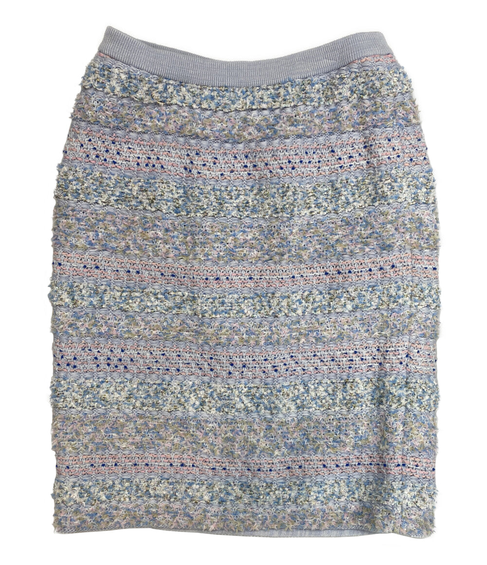 美品 Rene スカートスーツ ツイードセットアップ 6812320 レディース SIZE 34/36 ルネ