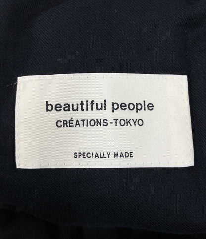 beautiful people パンツ 1626105008 TW doeskin military bow pants レディース SIZE 34 ビューティフルピープル