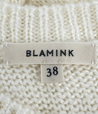 BLAMINK ベスト 7918-230-0117 シルク100% ホワイト レディース SIZE 38 ブラミンク