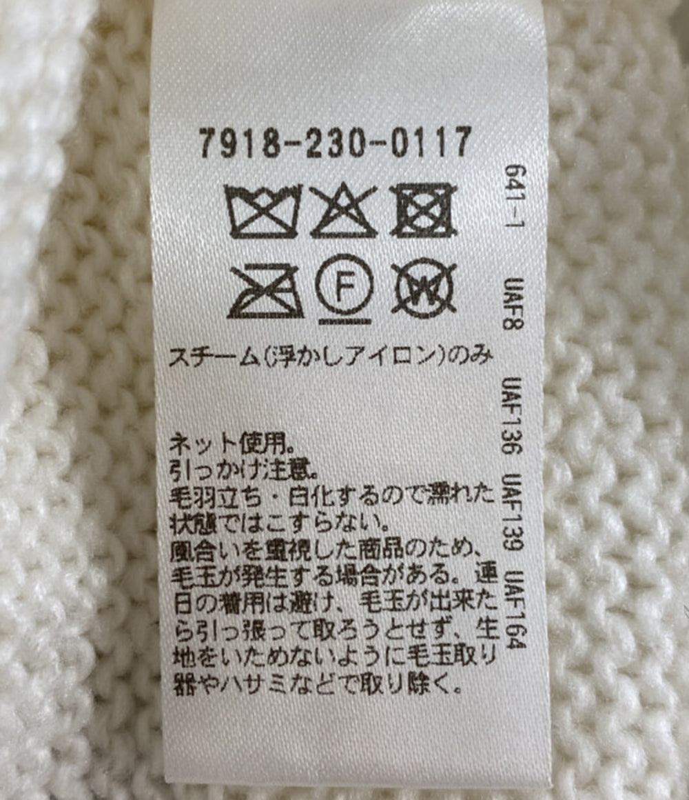 BLAMINK ベスト 7918-230-0117 シルク100% ホワイト レディース SIZE 38 ブラミンク