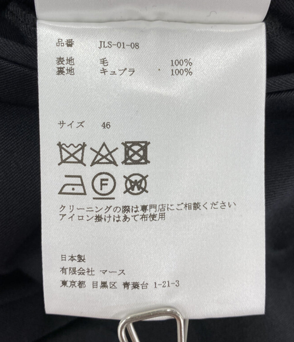 JOHN LAWRENCE SULLIVAN パンツ JLS-01-08 ブラック メンズ SIZE 46 ジョンローレンスサリバン