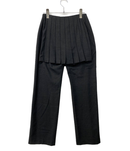 paloma wool パロマウール パンツ Andrale レイヤードボトムス グレー レディース SIZE 34
