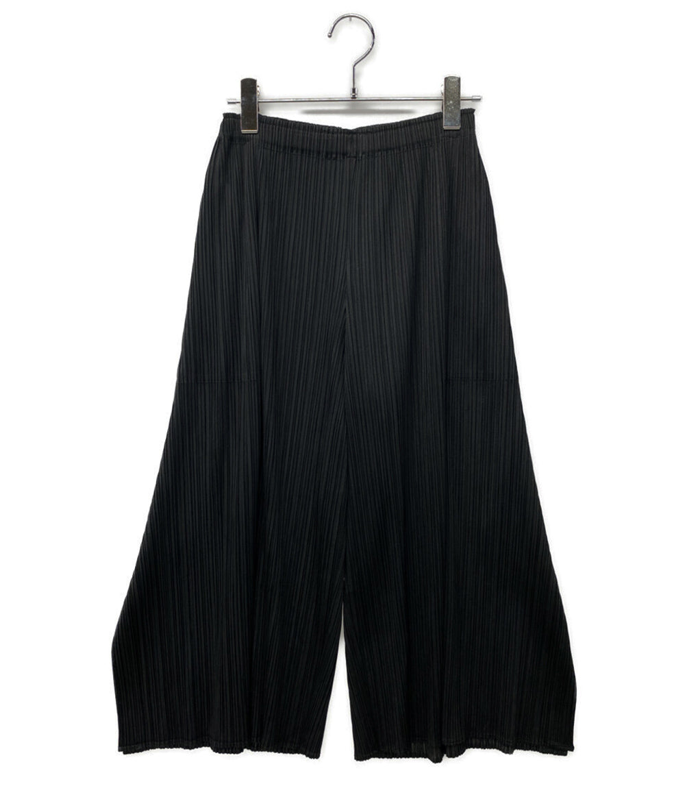 PLEATS PLEASE パンツ PP73-JF144 ブラック レディース SIZE 3 プリーツプリーズ