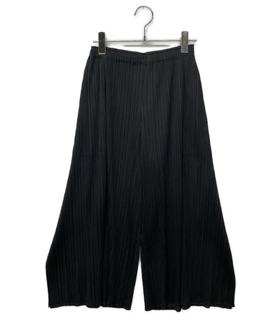 PLEATS PLEASE パンツ PP73-JF144 ブラック レディース SIZE 3 プリーツプリーズ