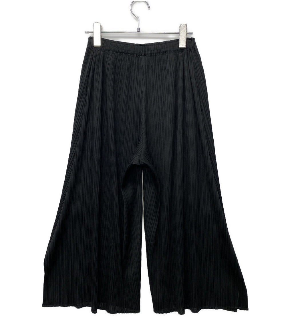 PLEATS PLEASE パンツ PP73-JF144 ブラック レディース SIZE 3 プリーツプリーズ