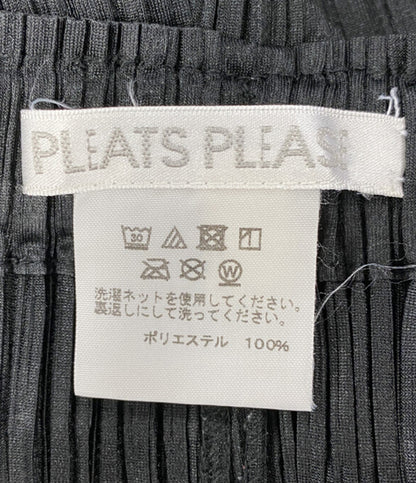 PLEATS PLEASE パンツ PP73-JF144 ブラック レディース SIZE 3 プリーツプリーズ