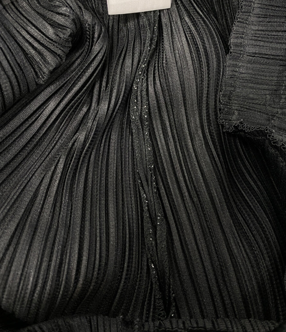 PLEATS PLEASE パンツ PP73-JF144 ブラック レディース SIZE 3 プリーツプリーズ