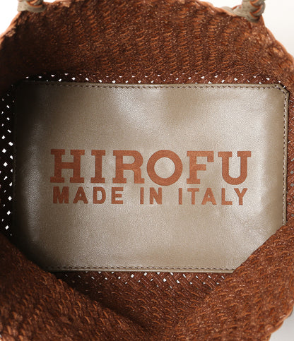 美品 HIROFU トートバッグ ブレッツァメッシュ トートS レディース ヒロフ