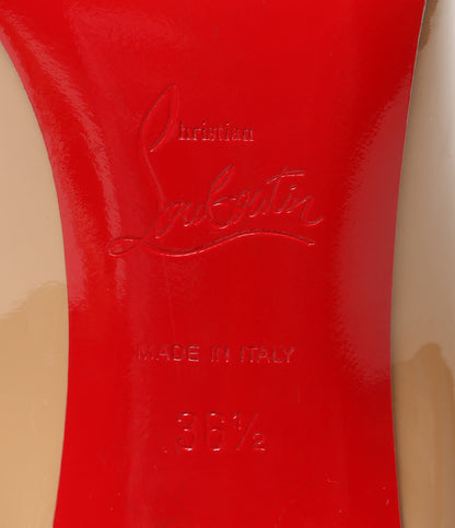 Christian Louboutin パンプス ベージュ レディース SIZE 36.5 クリスチャンルブタン