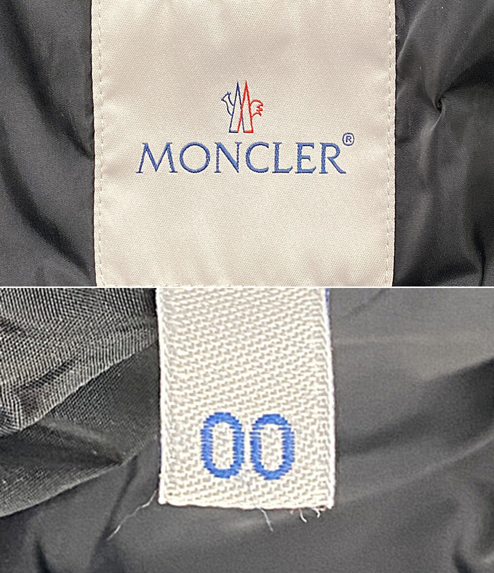 MONCLER コート ブラック LINOTTE D20934936320 54543 レディース SIZE - モンクレール