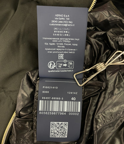 HERNO ダウンジャケット arendelle 25AW レディース SIZE 40 ヘルノ