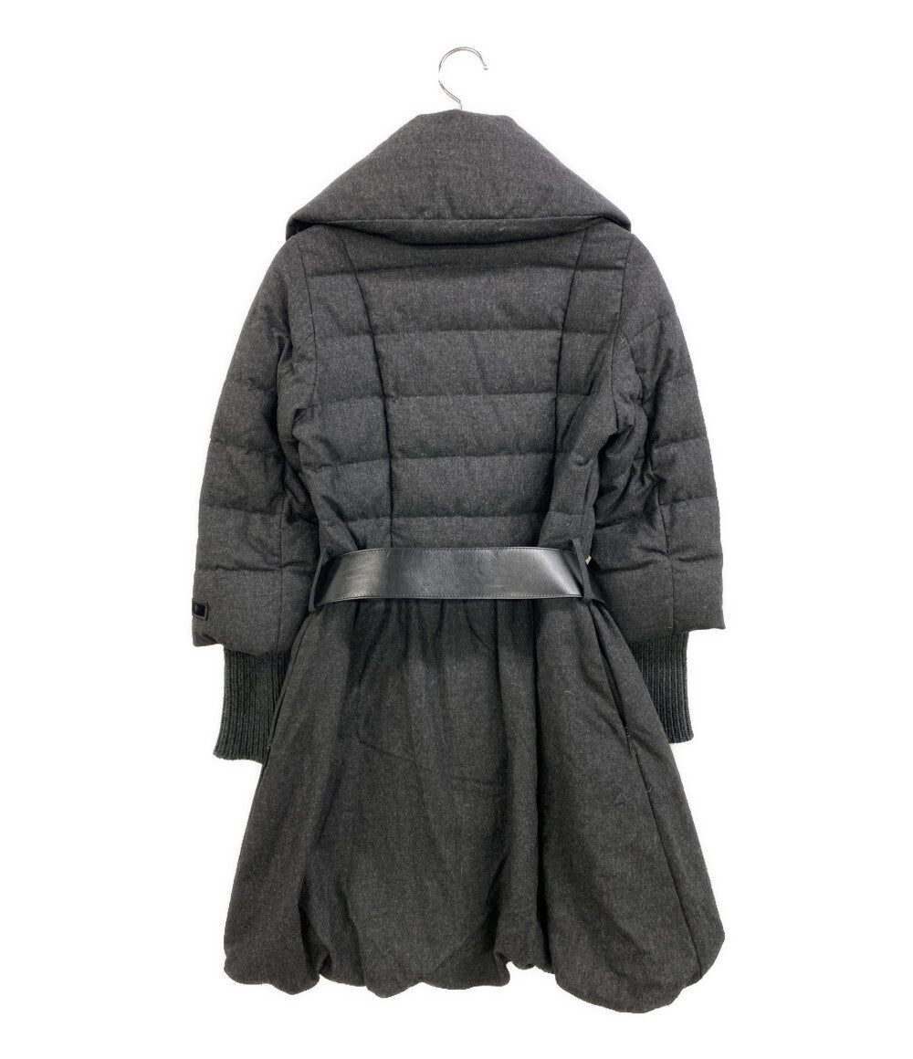TATRAS ダウンコート ベルト付 ダークグレー LTA14A4356 レディース SIZE 02 タトラス